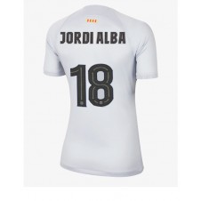 Barcelona Jordi Alba #18 Tredje Tröja Dam 2022-23 Korta ärmar